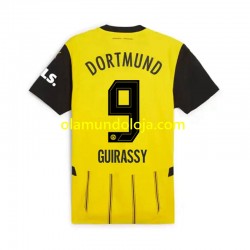 Camisola Borussia Dortmund Serhou Guirassy 9 Homem Equipamento Primeiro 2024-2025 Manga Curta